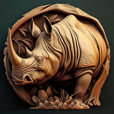 3D model Oryctes rhinoceros (STL)